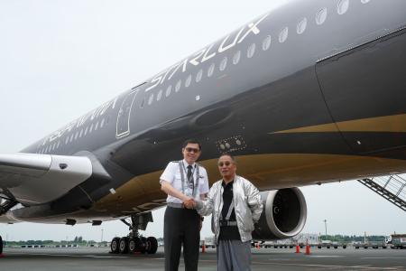 スターラックス航空、「STARLUX AIRSORAYAMA シルバー スターラックス航空、「STARLUX AIRSORAYAMA シルバー
