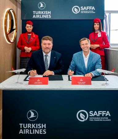 ターキッシュ エアラインズ、持続可能な航空燃料の普 ターキッシュ エアラインズ、持続可能な航空燃料の普