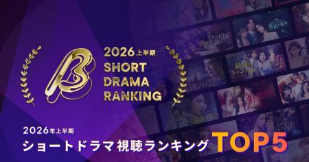 【2026年上半期ショートドラマ視聴ランキング】視聴数 【2026年上半期ショートドラマ視聴ランキング】視聴数