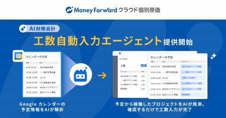 『マネーフォワード クラウド個別原価』、AIエージェ 『マネーフォワード クラウド個別原価』、AIエージェ