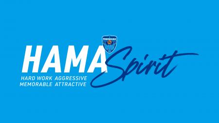横浜FC フットボールフィロソフィー「HAMASPIRIT」ロ 横浜FC フットボールフィロソフィー「HAMASPIRIT」ロ