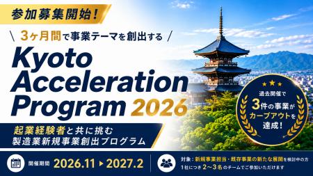 【参加募集開始】3ヶ月間で事業テーマを創出する-Kyot 【参加募集開始】3ヶ月間で事業テーマを創出する-Kyot