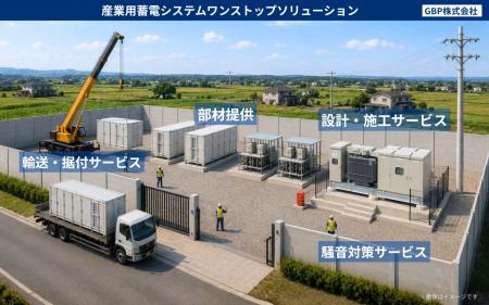 GBP、産業用蓄電システムワンストップソリューション GBP、産業用蓄電システムワンストップソリューション