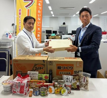 さとやくが社内フードドライブを実施し橿原市に食品を さとやくが社内フードドライブを実施し橿原市に食品を