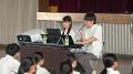 PHONE APPLI、山口県立萩商工高等学校で情報モラル講 PHONE APPLI、山口県立萩商工高等学校で情報モラル講