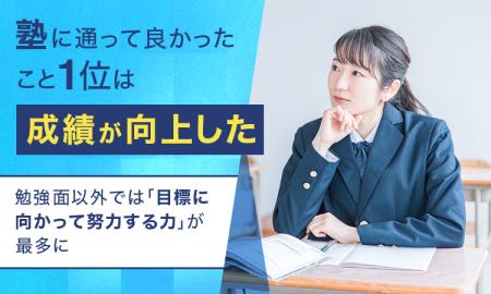 塾に通って良かったこと1位は「成績が向上した」。勉 塾に通って良かったこと1位は「成績が向上した」。勉