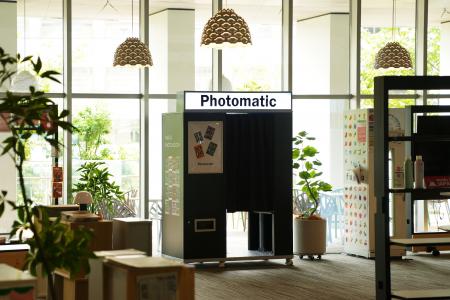 セルフフォトブランド「Photomatic」実践女子大学にて セルフフォトブランド「Photomatic」実践女子大学にて