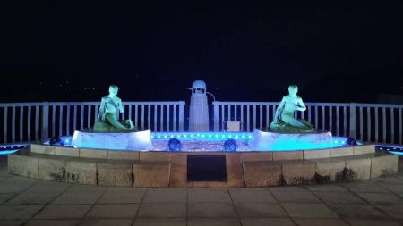 福井県小浜市のドラマ聖地「マーメイドテラス」が幻想 福井県小浜市のドラマ聖地「マーメイドテラス」が幻想