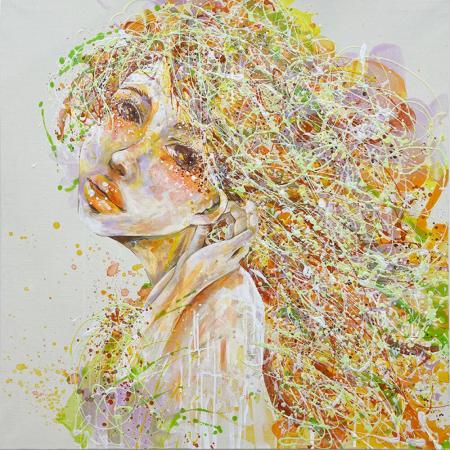 現代女性の心象風景を描く「silsil個展 彼女たちの現 現代女性の心象風景を描く「silsil個展 彼女たちの現