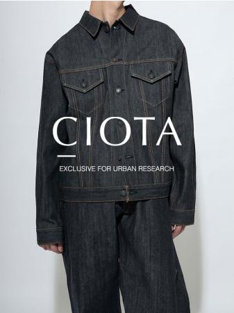 CIOTA × URBAN RESEARCH色落ちしないデニムセットアッ CIOTA × URBAN RESEARCH色落ちしないデニムセットアッ