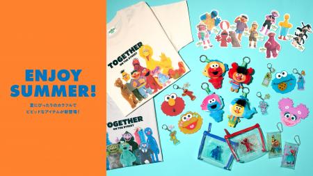 【セサミストリートマーケット】「ENJOY SUMMER!」夏 【セサミストリートマーケット】「ENJOY SUMMER!」夏