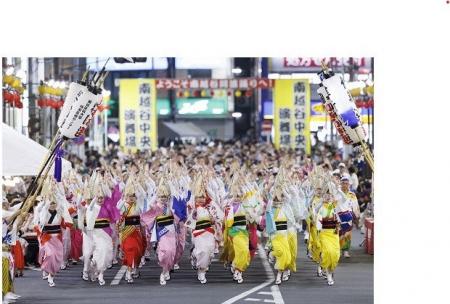 日本三大阿波踊りのひとつ第40回南越谷阿波踊り開催8 日本三大阿波踊りのひとつ第40回南越谷阿波踊り開催8