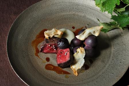 【リゾナーレトマム】豊かに栄養を蓄えた鹿肉の美味し 【リゾナーレトマム】豊かに栄養を蓄えた鹿肉の美味し