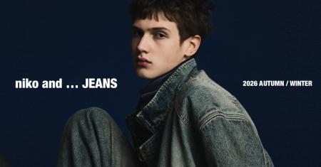 “niko and ... JEANS”より2026年秋冬メンズコレクショ “niko and ... JEANS”より2026年秋冬メンズコレクショ
