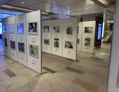 障害のある方が描いた絵画と“働く姿”を捉えた写utf-8 障害のある方が描いた絵画と“働く姿”を捉えた写utf-8