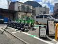 京都市内の「三井のリパーク」を活用し、シェア型電動 京都市内の「三井のリパーク」を活用し、シェア型電動