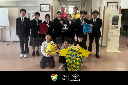 ヒュンメルがジェフユナイテッド市原・千葉と手話シャ ヒュンメルがジェフユナイテッド市原・千葉と手話シャ