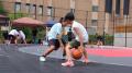 3x3専用コートを、子どもたちの学びの場に富山市で「 3x3専用コートを、子どもたちの学びの場に富山市で「