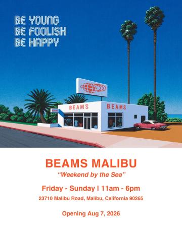 BEAMS America、ロサンゼルス常設店に先駆けマリブに BEAMS America、ロサンゼルス常設店に先駆けマリブに