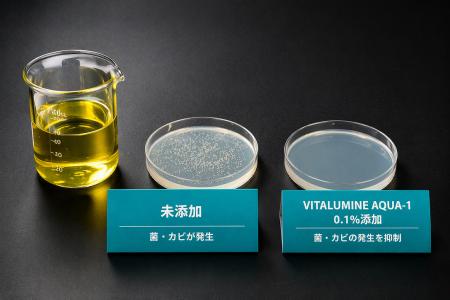 「水は腐る」という常識に挑む。ビタミンB2を活用した 「水は腐る」という常識に挑む。ビタミンB2を活用した