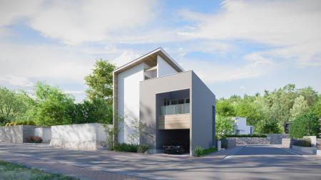 【CLTハイブリッド構法】3階建戸建て住宅「CLT MASTER 【CLTハイブリッド構法】3階建戸建て住宅「CLT MASTER