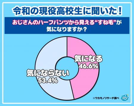 【ワカモノリサーチ調査】令和の高校生におじさんはど 【ワカモノリサーチ調査】令和の高校生におじさんはど