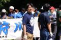 北海道上川町の石狩川クリーンアップ作戦にTシャツを 北海道上川町の石狩川クリーンアップ作戦にTシャツを
