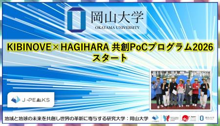 【岡山大学】KIBINOVE×HAGIHARA 共創PoCプログラム202 【岡山大学】KIBINOVE×HAGIHARA 共創PoCプログラム202