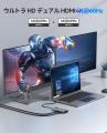 ORICO、デュアルHDMI 4K@60Hz出力対応8-in-1 USB-Cド ORICO、デュアルHDMI 4K@60Hz出力対応8-in-1 USB-Cド