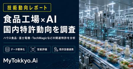 【技術動向レポート】食品工場×AI、日本企業の勝機は 【技術動向レポート】食品工場×AI、日本企業の勝機は