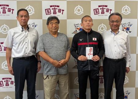 【宮崎県国富町】田代大地選手(日章学園高等学校3年 【宮崎県国富町】田代大地選手(日章学園高等学校3年