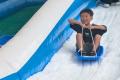 真夏の伊勢崎オートレース場に約10tの雪!親子でutf-8 真夏の伊勢崎オートレース場に約10tの雪!親子でutf-8