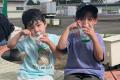 真夏の伊勢崎オートレース場に約10tの雪!親子でutf-8 真夏の伊勢崎オートレース場に約10tの雪!親子でutf-8