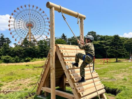 富士山2合目で、本格レンジャー訓練型アスレチック誕 富士山2合目で、本格レンジャー訓練型アスレチック誕