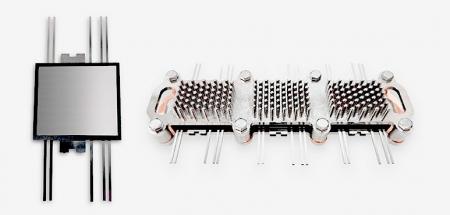超小型・高出力密度を実現した次世代3Dパワーモジュー 超小型・高出力密度を実現した次世代3Dパワーモジュー