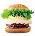 ドムドムハンバーガー「梨のダブルてりやきバーガー」 ドムドムハンバーガー「梨のダブルてりやきバーガー」
