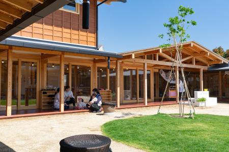 つつじが丘保育園の整備事業が「全建賞」を受賞!学生 つつじが丘保育園の整備事業が「全建賞」を受賞!学生