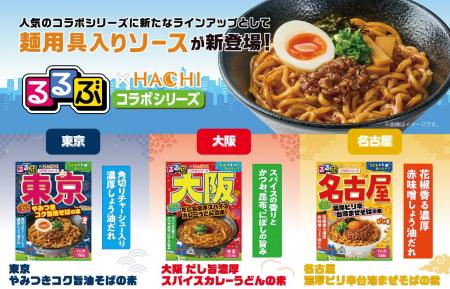 旅行情報誌『るるぶ』×老舗カレーメーカー『ハチ食品 旅行情報誌『るるぶ』×老舗カレーメーカー『ハチ食品