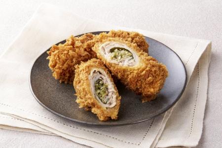 「安曇野産茎わさびの巻きかつ」を8/26(水)より期間限 「安曇野産茎わさびの巻きかつ」を8/26(水)より期間限