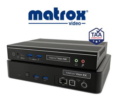 4K IP-to-IPビデオゲートウェイ『Matrox Vion』を発売 4K IP-to-IPビデオゲートウェイ『Matrox Vion』を発売
