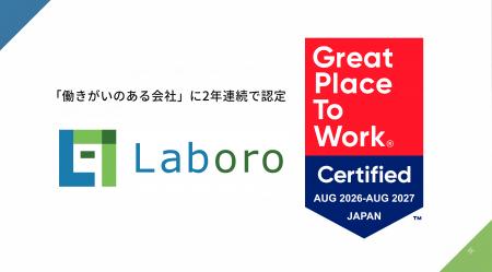 Laboro.AI、Great Place to Work(R)︎ Institute Japan Laboro.AI、Great Place to Work(R)︎ Institute Japan