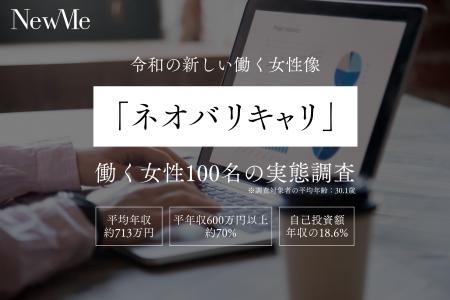 「ネオバリキャリ」100人の実態調査。平均年収は約713 「ネオバリキャリ」100人の実態調査。平均年収は約713