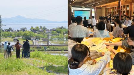 重要文化的景観「大溝」で、空き家利活用提案型の「宿 重要文化的景観「大溝」で、空き家利活用提案型の「宿