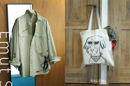 Camille de Cussac for SALON adam et rope' Camille de Cussac for SALON adam et rope'