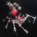透明ボディに光が宿る602ピースの3Dメタルパズル、BLD 透明ボディに光が宿る602ピースの3Dメタルパズル、BLD