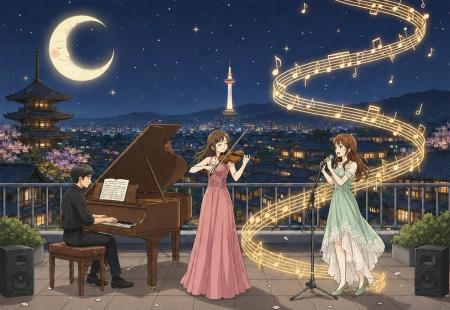 古都・京都の夜が変わる。50名限定の至近距離アニソン 古都・京都の夜が変わる。50名限定の至近距離アニソン
