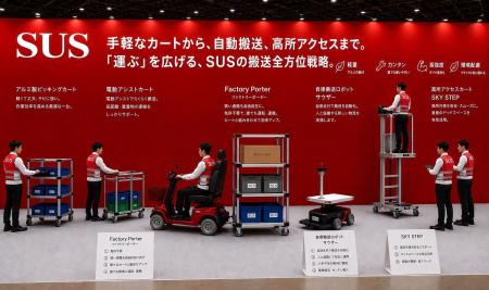 SUS、「国際物流総合展2026」に出展 SUS、「国際物流総合展2026」に出展