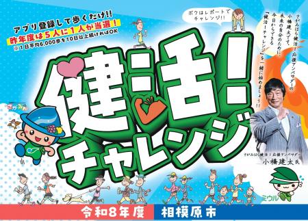 景品点数なんと500点!健康づくりに取り組んで抽選 景品点数なんと500点!健康づくりに取り組んで抽選