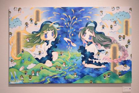 金田涼子 個展「うつろいの渚、こだます深山」開utf-8 金田涼子 個展「うつろいの渚、こだます深山」開utf-8