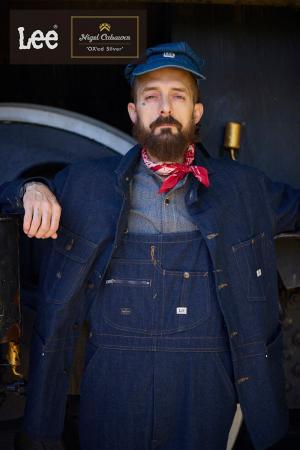 Lee × Nigel Cabourn ʼOXʼed Silverʼのコラボレーショ Lee × Nigel Cabourn ʼOXʼed Silverʼのコラボレーショ